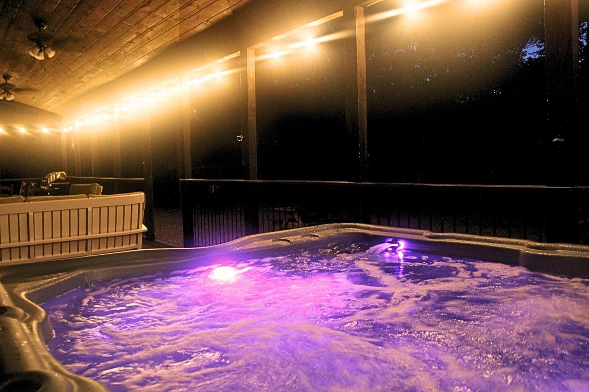 4Br/3Bth Family Cabin With A Hot Tub, Sleeps 14 Брокен-Боу Экстерьер фото