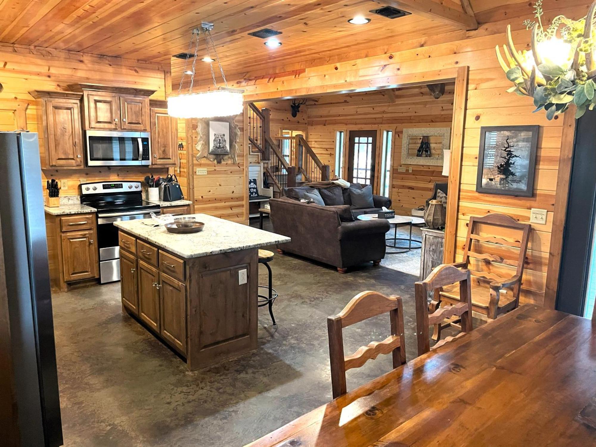 4Br/3Bth Family Cabin With A Hot Tub, Sleeps 14 Брокен-Боу Экстерьер фото